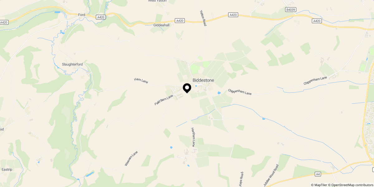 Approximate location of Little Challows, Chippenham, SN14 7DU